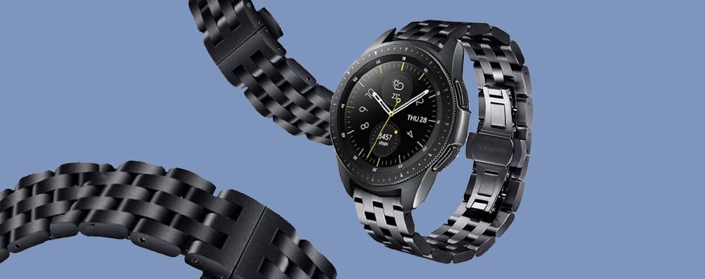 خرید بند ساعت هوشمند سامسونگ Galaxy Watch 42mm استیل 5Bead