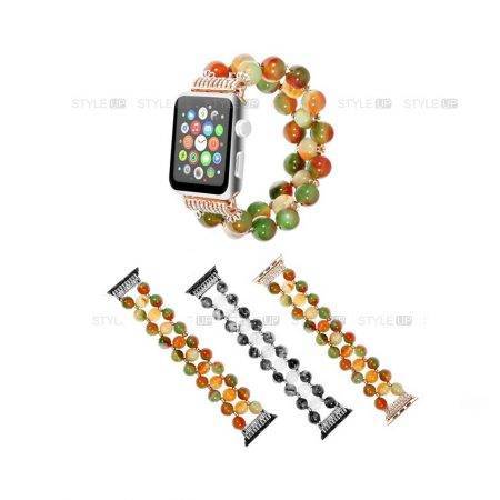 خرید بند ساعت اپل واچ Apple Watch 42/44mm مدل مرواریدی
