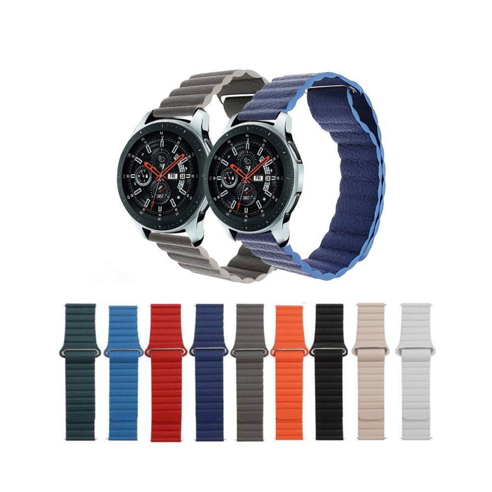 خرید بند چرمی ساعت سامسونگ Galaxy Watch 46mm مدل leather loop