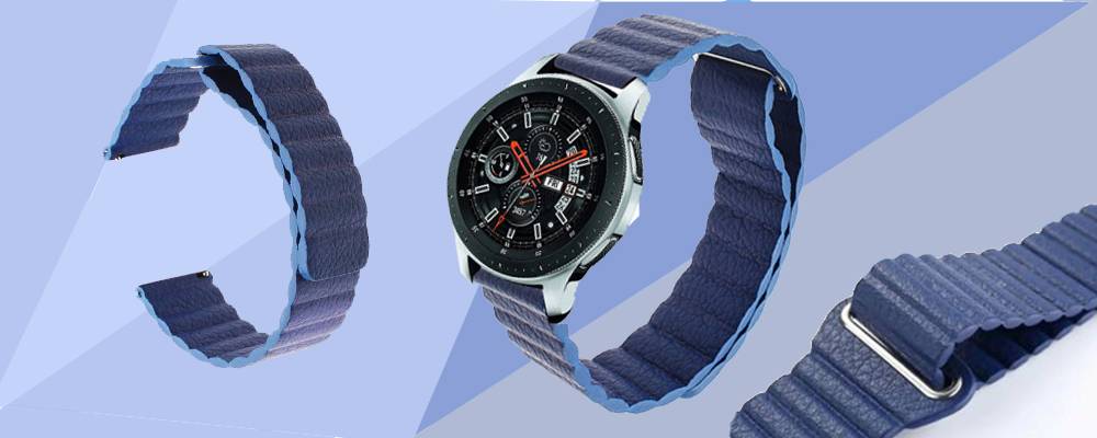 خرید بند چرمی ساعت سامسونگ Galaxy Watch 46mm مدل leather loop