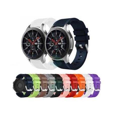 قیمت خرید بند سامسونگ گلکسی واچ - Galaxy Watch 46mm سیلیکونی طرح اصلی