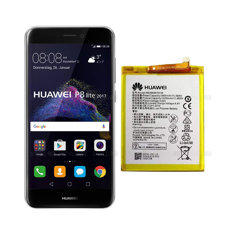 خرید باتری گوشی هواوی Huawei P8 Lite 2017 مدل HB366481ECW
