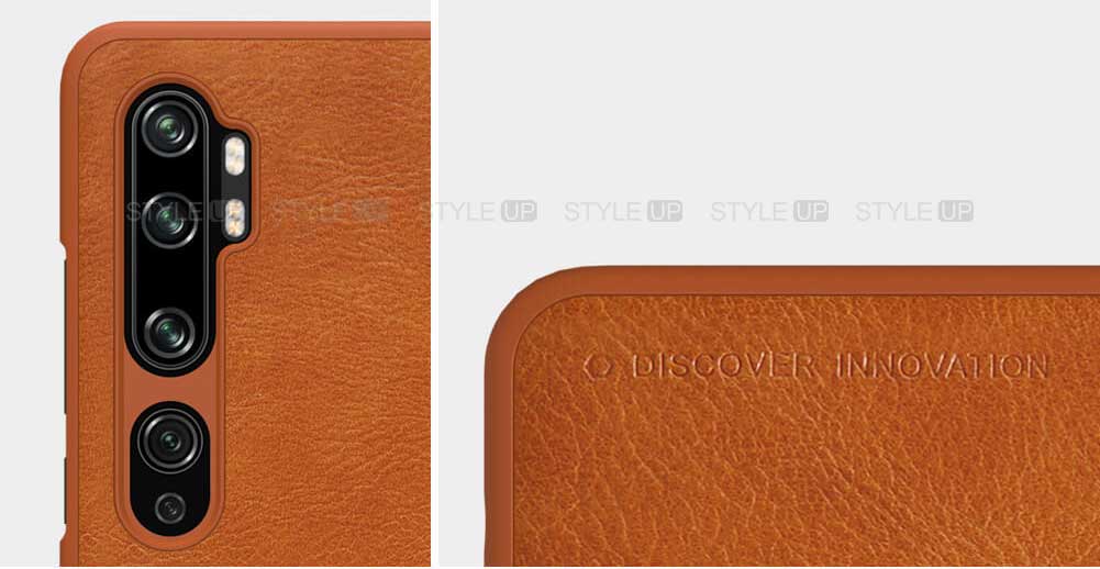 خرید کیف چرمی نیلکین گوشی شیائومی Xiaomi Mi Note 10 Pro مدل Qin