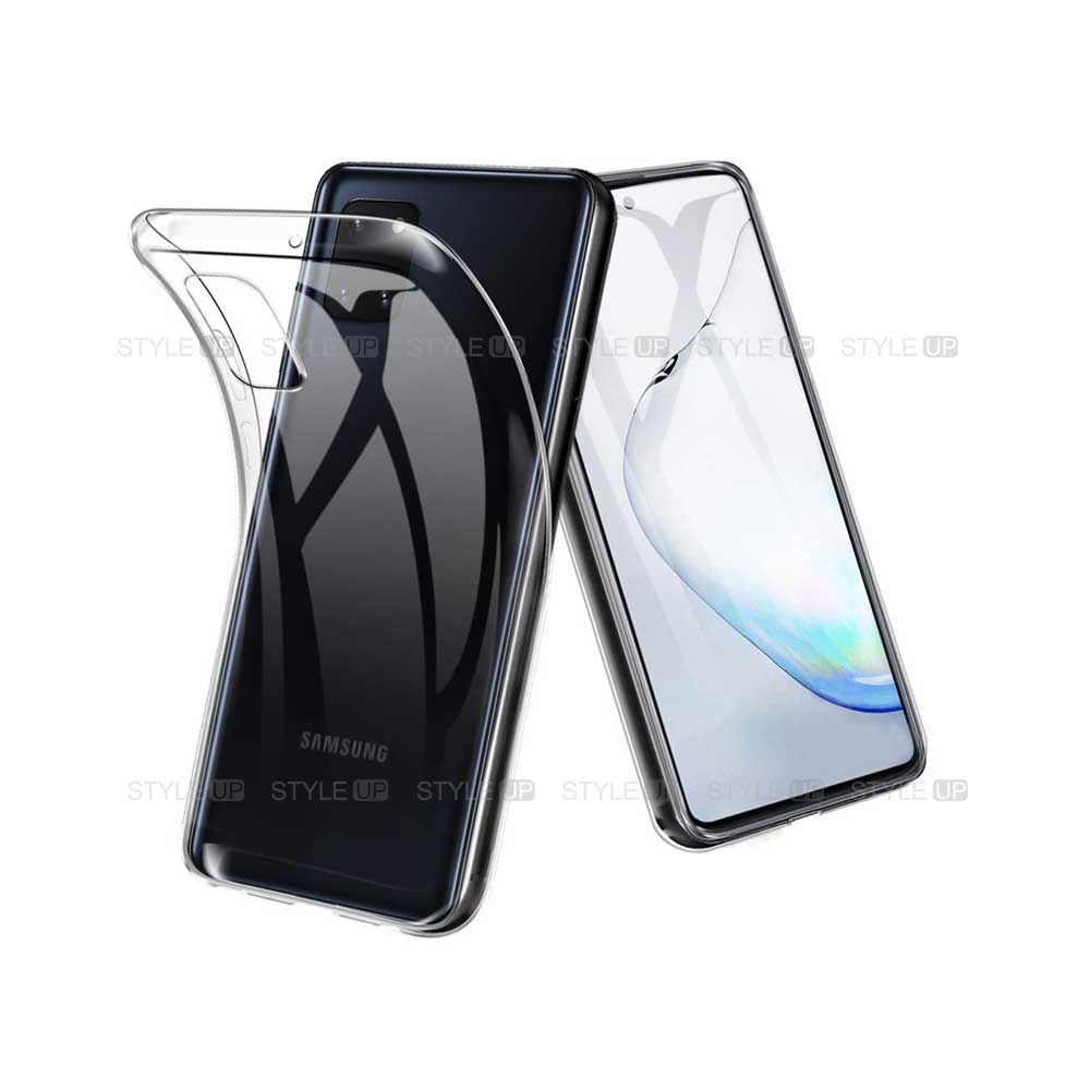 خرید قاب گوشی سامسونگ Galaxy Note 10 Lite / A81 مدل ژله ای شفاف