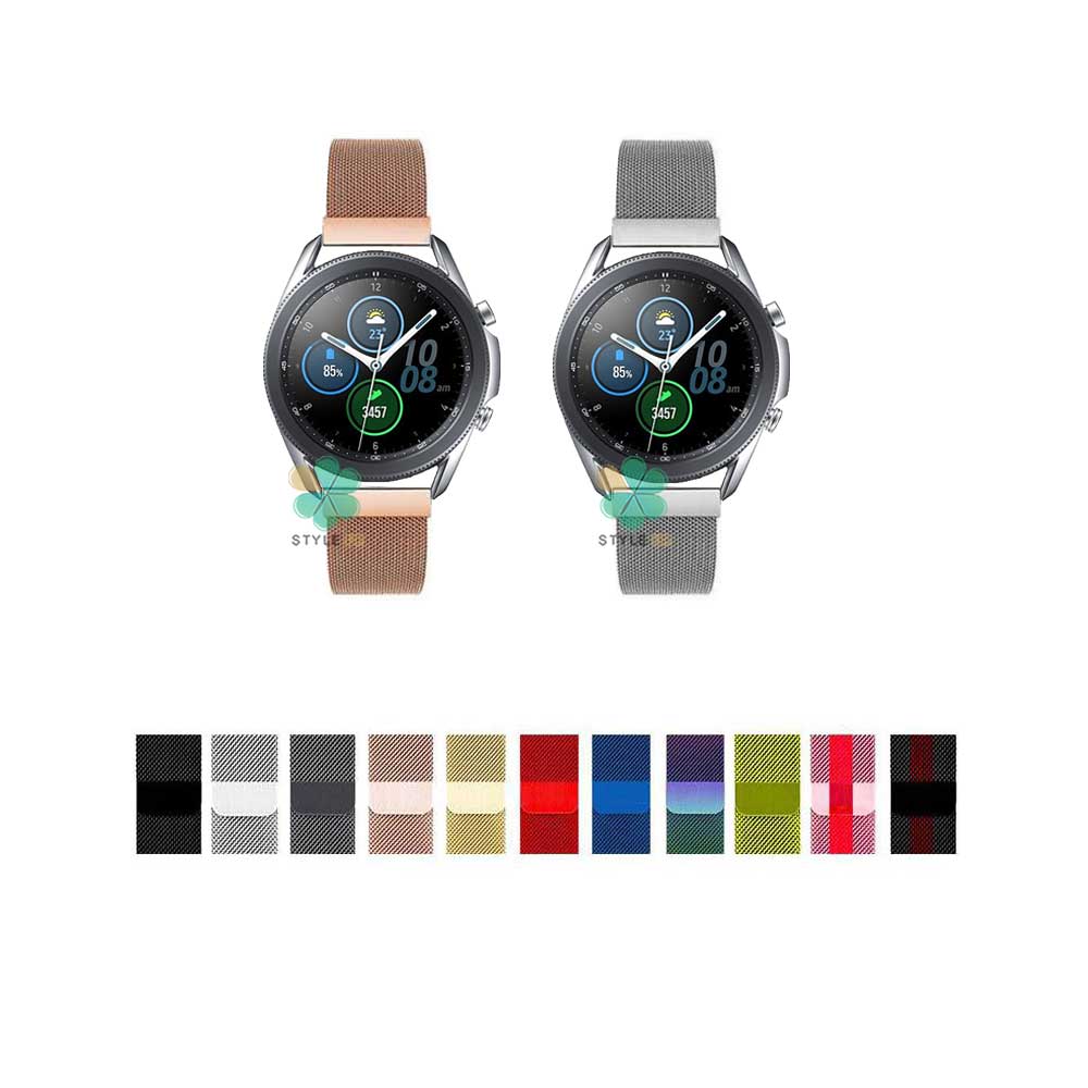 خرید بند استیل ساعت سامسونگ Galaxy Watch 3 45mm مدل New Milanese 
