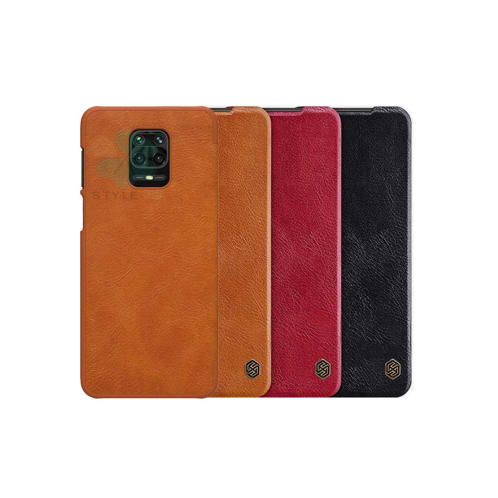 خرید کیف چرمی نیلکین گوشی شیائومی Redmi Note 9s / 9 Pro مدل Qin 
