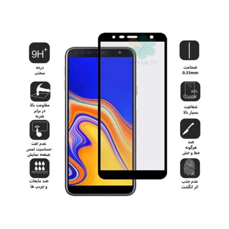 خرید محافظ صفحه گلس گوشی سامسونگ Galaxy J4 Plus مدل Buff 5D