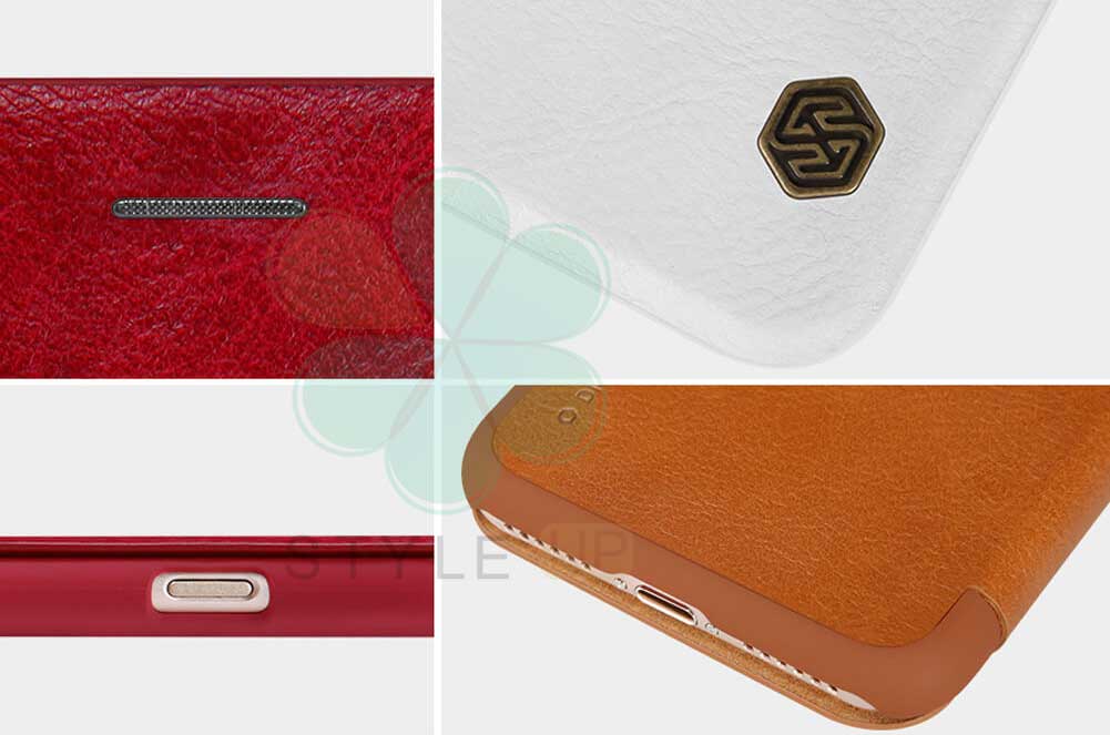 خرید کیف چرمی نیلکین گوشی موبایل ایفون Apple iPhone SE 2020 مدل Qin