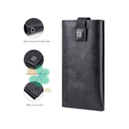 خرید کیف چرمی پول و گوشی موبایل لاکچری مدل Puloka سایز 5.5 اینچ
