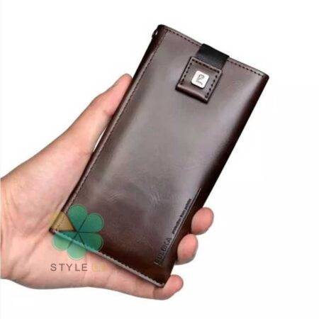 خرید کیف چرمی پول و گوشی موبایل لاکچری مدل Puloka سایز 5.5 اینچ