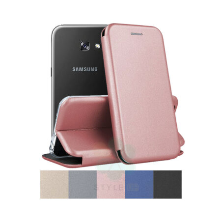 خرید کیف کلاسوری چرمی گوشی سامسونگ Samsung Galaxy A5 2017