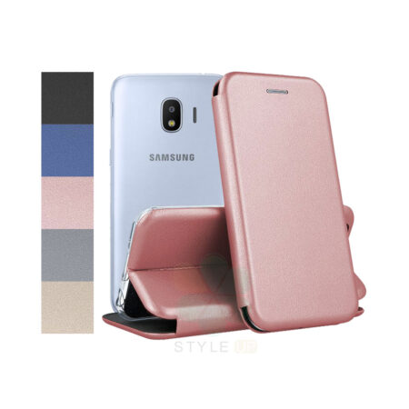 خرید کیف کلاسوری چرمی گوشی سامسونگ Samsung Galaxy J2 Pro 2018