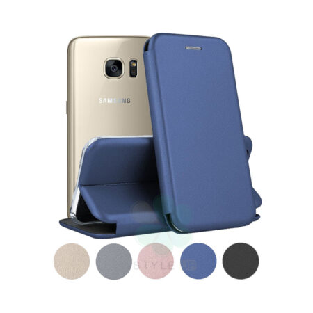 خرید کیف کلاسوری چرمی گوشی سامسونگ Samsung Galaxy S7