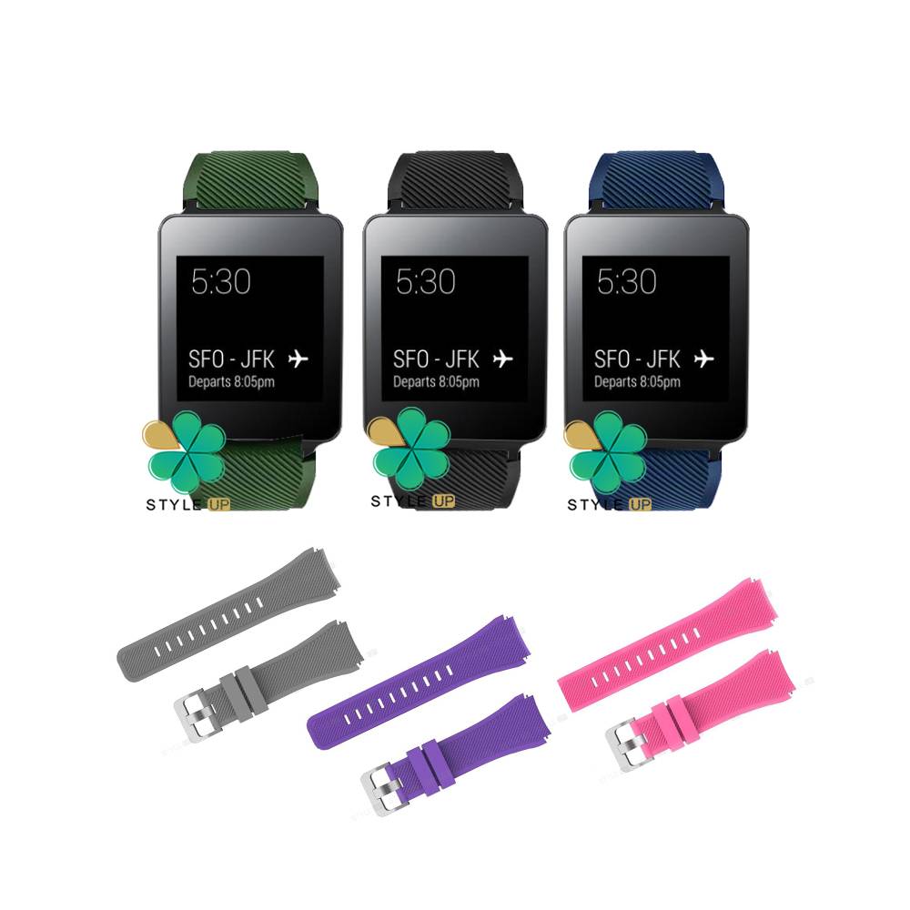 خرید بند سیلیکونی ساعت هوشمند ال جی LG G Watch W100