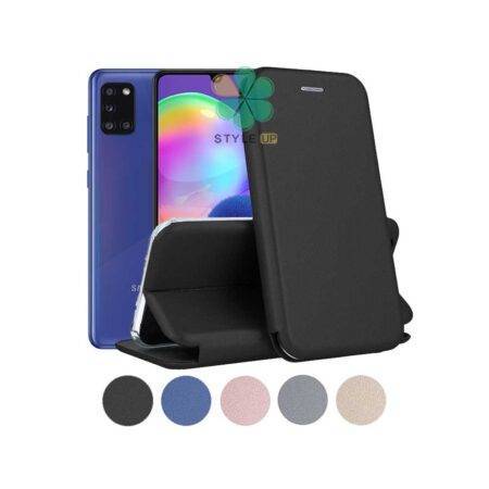 خرید کیف کلاسوری چرمی گوشی سامسونگ Samsung Galaxy A31