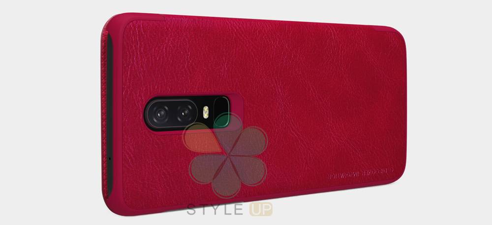 خرید کیف چرمی نیلکین گوشی وان پلاس 6 - OnePlus 6 مدل Qin
