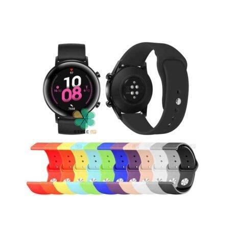 خرید بند سیلیکونی ساعت هواوی Huawei Watch GT 2 42mm مدل دکمه ای