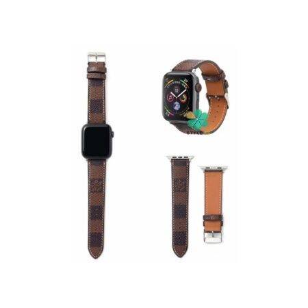 خرید بند ساعت اپل واچ Apple Watch 42/44mm طرح لویی ویتون