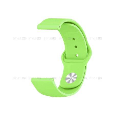 خرید بند سیلیکونی ساعت سامسونگ Samsung Galaxy Watch 3 45mm مدل دکمه ای