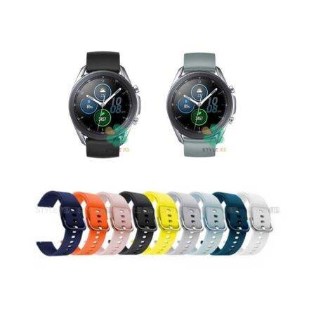 خرید بند ساعت سامسونگ Samsung Galaxy Watch 3 45mm مدل سیلیکونی نرم