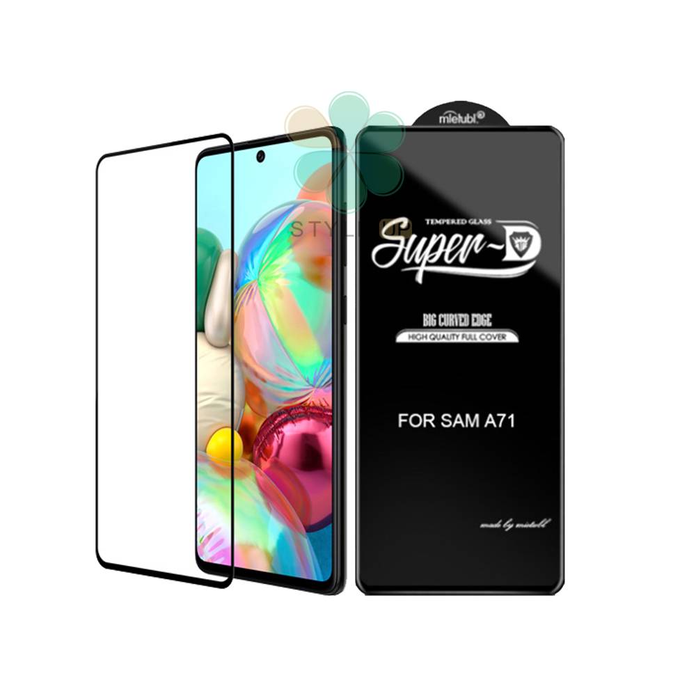 خرید گلس گوشی سامسونگ Samsung Galaxy A71 / 5G تمام صفحه Super D 