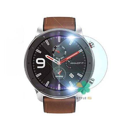 خرید محافظ صفحه نمایش شیشه ای ساعت شیائومی Amazfit GTR 47mm مدل 2.5D