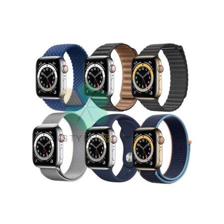 قیمت خرید ساعت اپل واچ سری 6 بدنه استیل Apple Watch Series 6 44mm