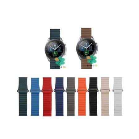 خرید بند چرمی ساعت سامسونگ Galaxy Watch 3 45mm مدل Leather Loop