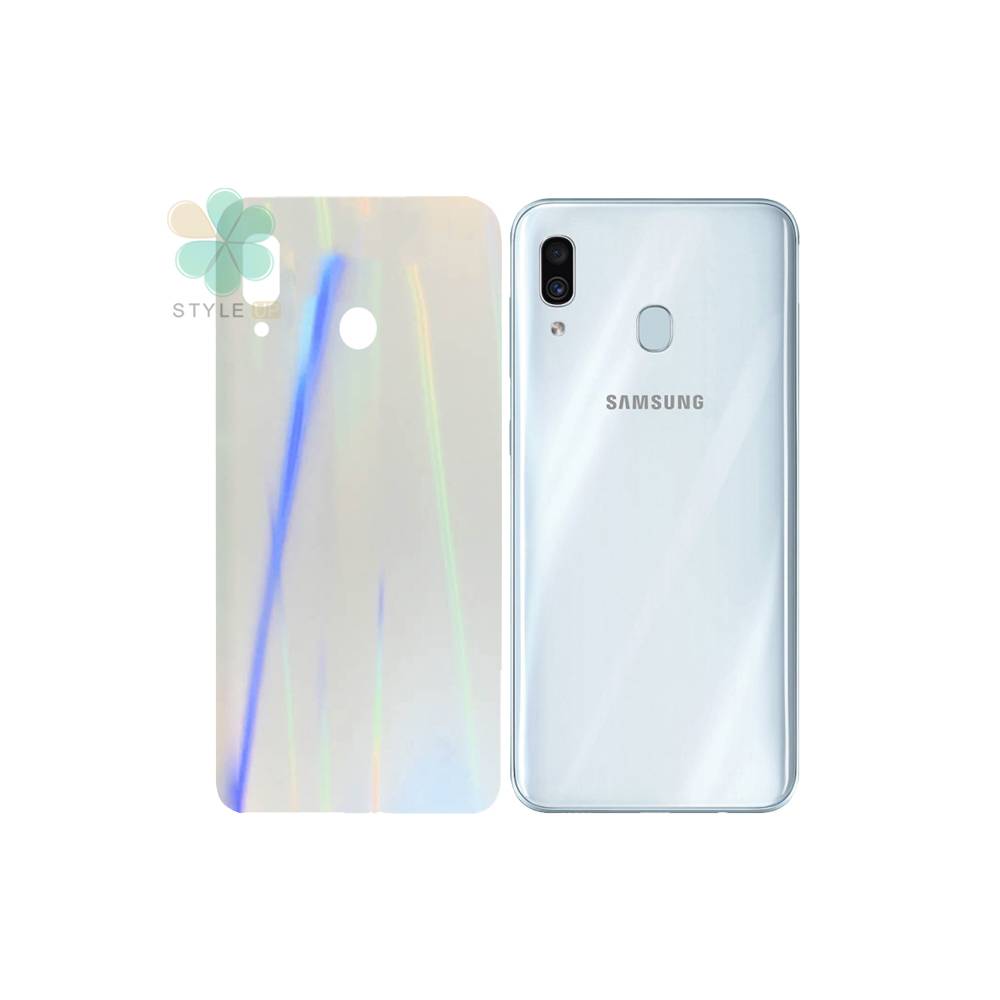 خرید برچسب نانو پشت گوشی ‌‌‌سامسونگ Galaxy A30 مدل رنگین کمان