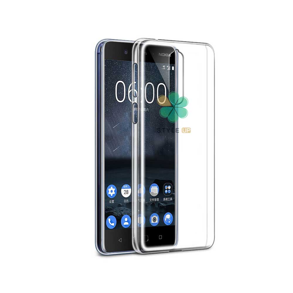 خرید قاب گوشی نوکیا Nokia 8 مدل ژله ای شفاف