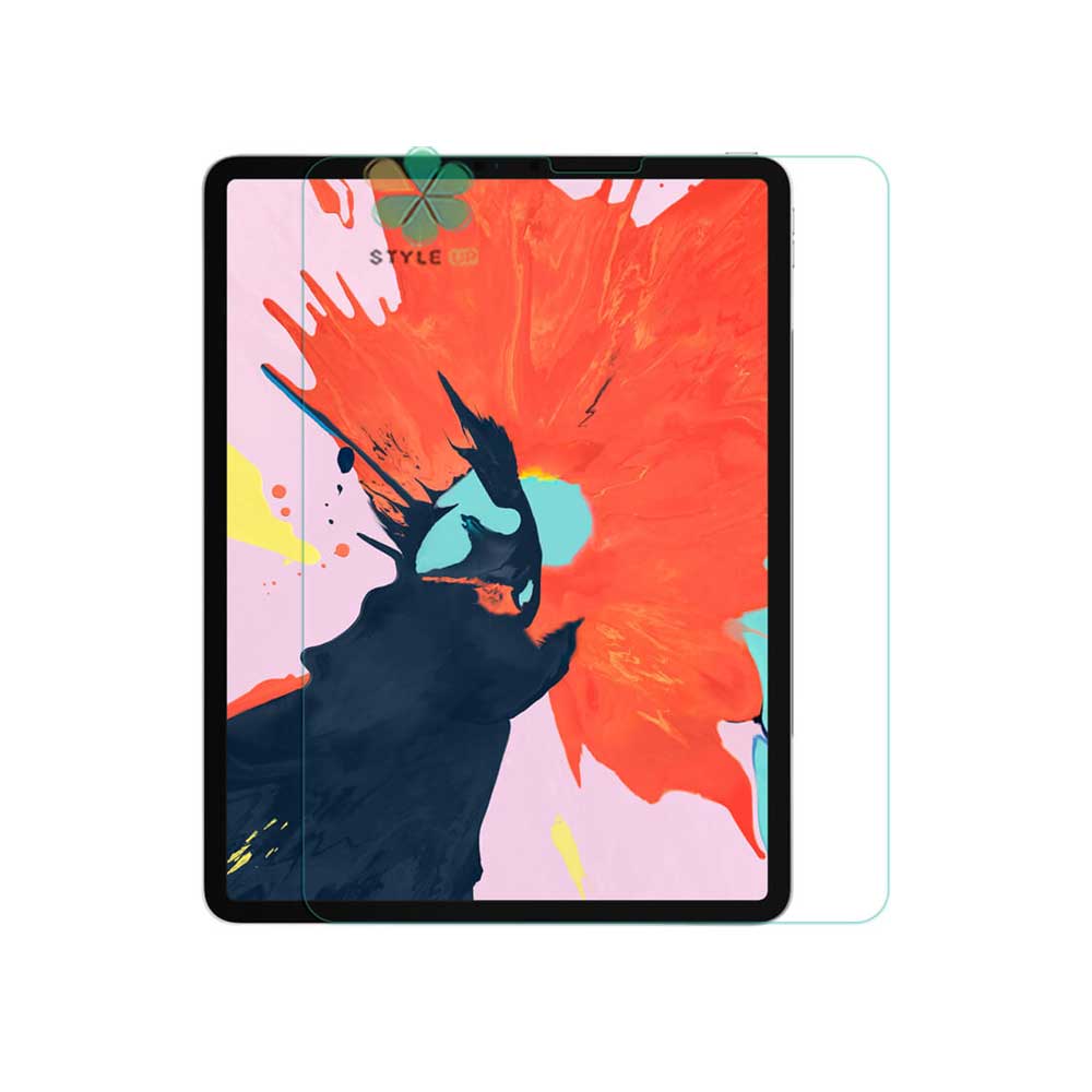 خرید محافظ صفحه گلس اپل آیپد iPad Pro 12.9 2020 مدل دور تراش 