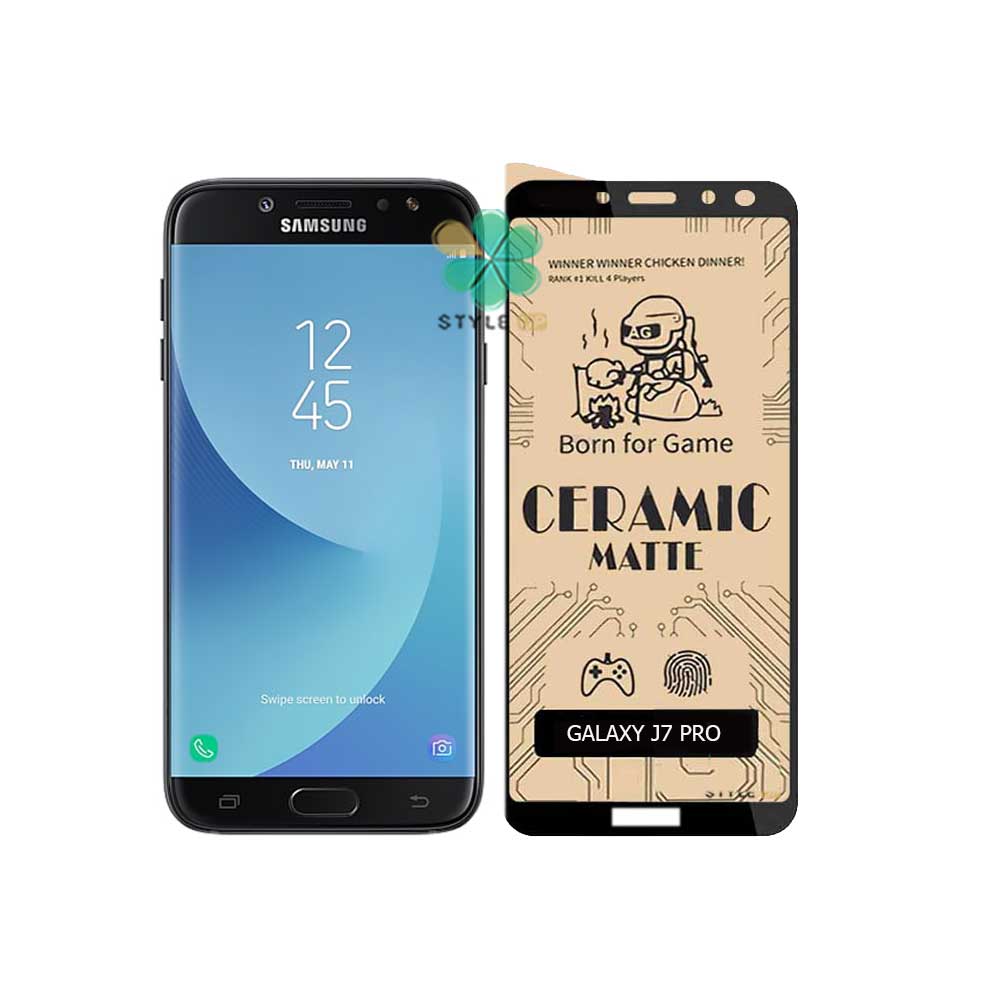 خرید گلس سرامیکی مات گوشی سامسونگ Samsung Galaxy J7 Pro