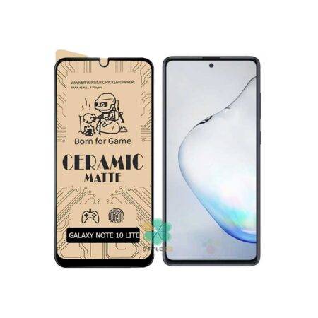 خرید گلس سرامیکی مات گوشی سامسونگ Samsung Galaxy Note 10 Lite