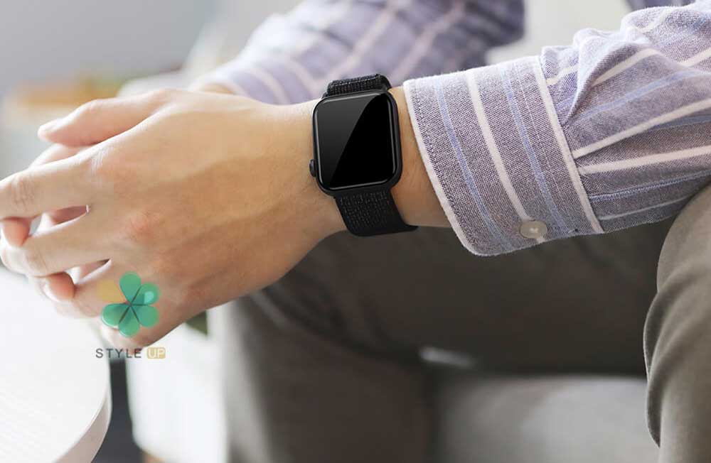 خرید محافظ صفحه گلس نیلکین ساعت اپل واچ Apple Watch 38mm مدل AW+ 3D