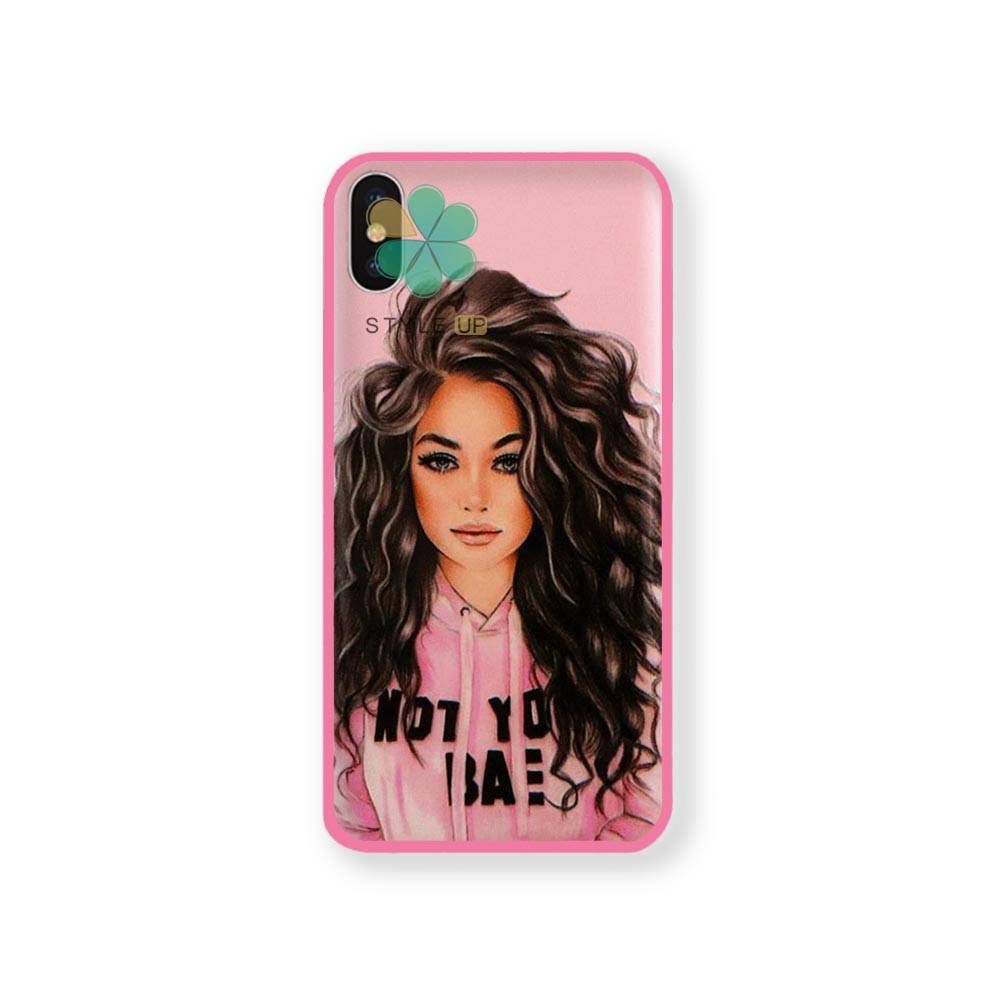 خرید قاب فانتزی صورتی دخترانه گوشی آیفون iPhone XS Max مدل باربی