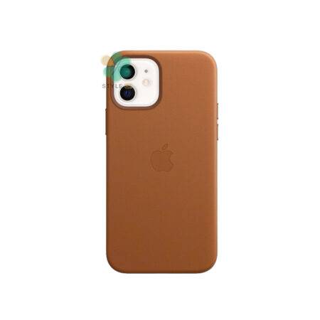 خرید قاب چرمی اورجینال گوشی ایفون Apple iPhone 12 با قابلیت شارژ MagSafe