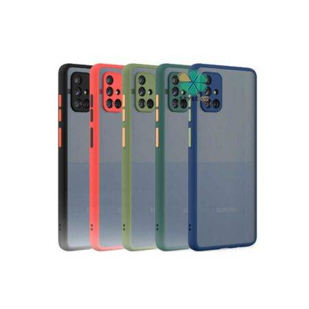 خرید قاب گوشی سامسونگ Galaxy A51 مدل پشت مات محافظ لنزدار