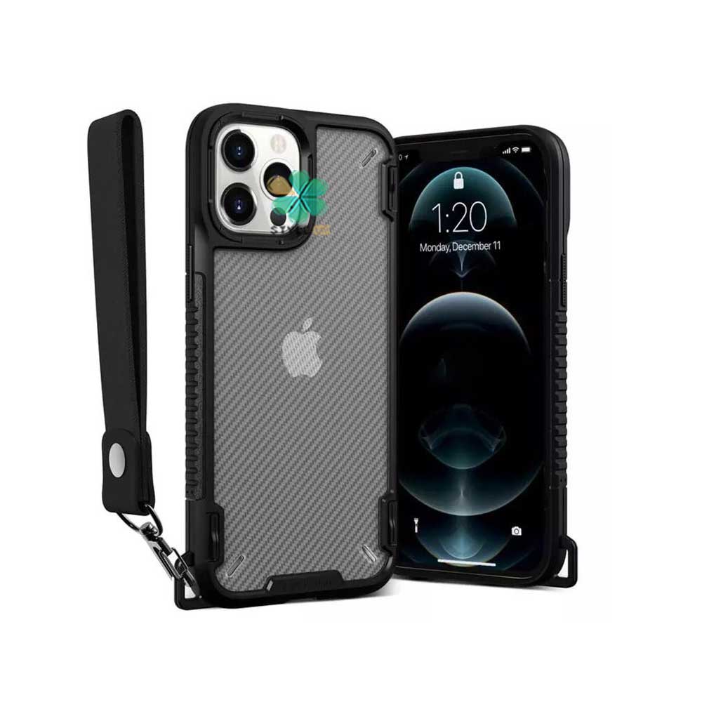 خرید قاب محافظ گوشی ایفون Apple iPhone 12 Pro Max مدل Carbon Armor