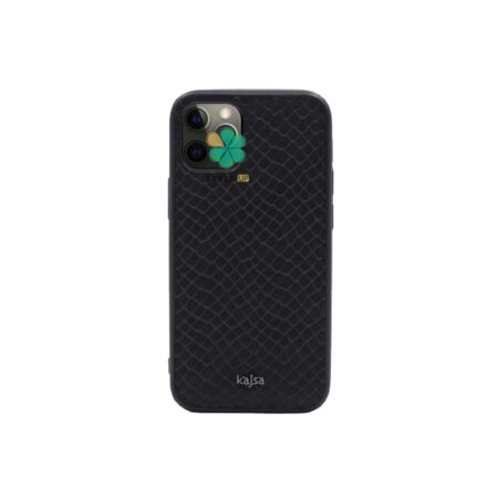 خرید قاب چرمی برند Kajsa گوشی ایفون iPhone 12 Pro Max طرح Pearl