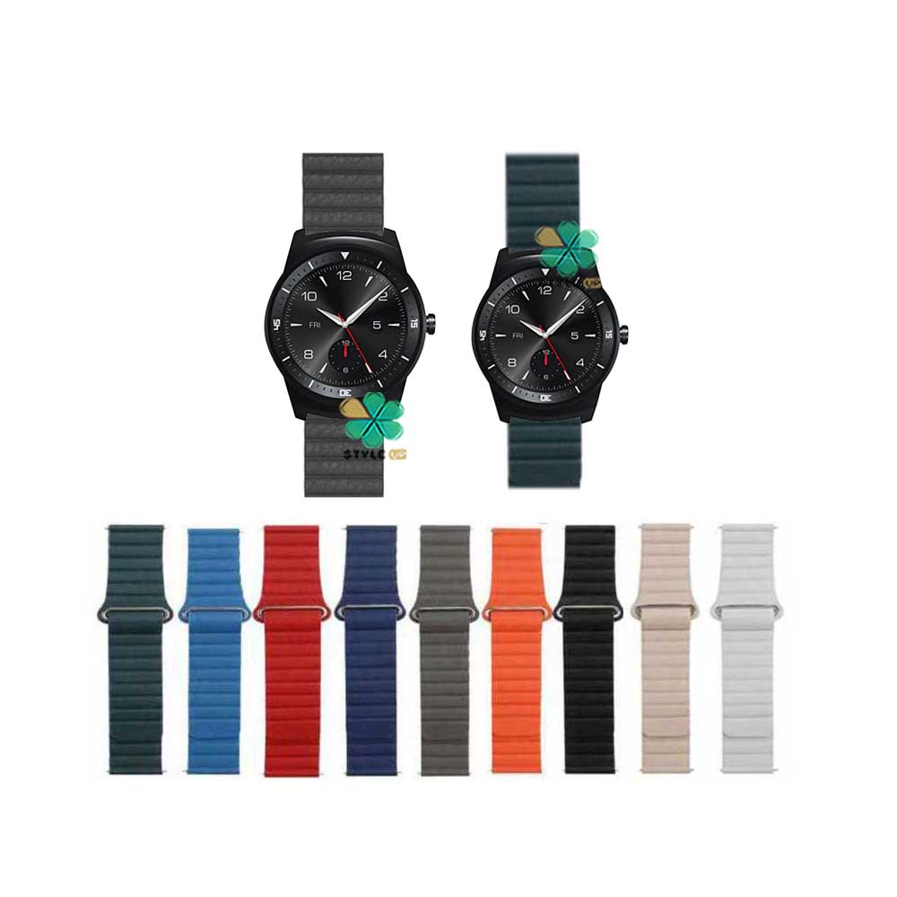 خرید بند چرمی ساعت ال جی LG G Watch R W110 مدل Leather Loop