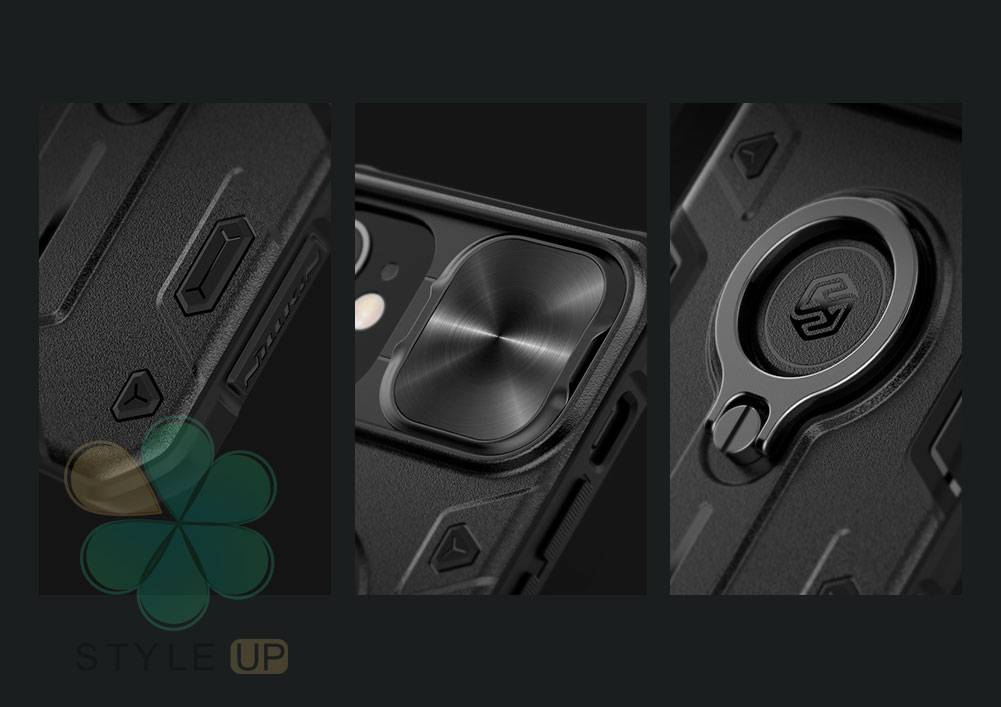 خرید قاب محافظ نیلکین گوشی ایفون Apple iPhone 12 Mini مدل Camshield Armor