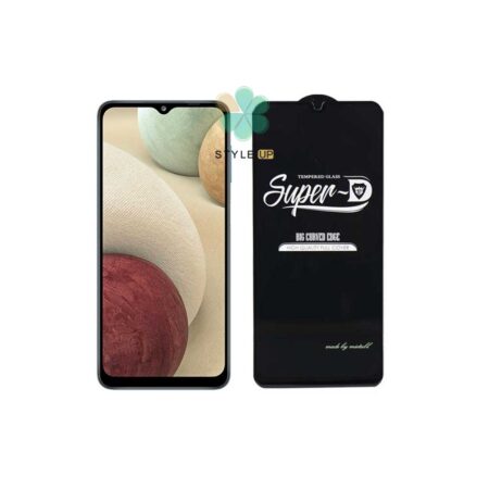 خرید گلس گوشی سامسونگ Samsung Galaxy A12 تمام صفحه Super D