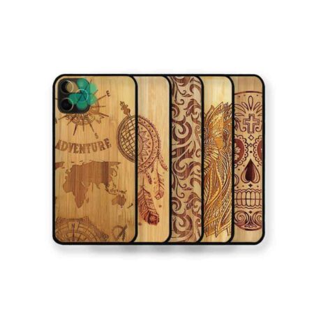 خرید قاب گوشی اپل آیفون Apple iPhone 11 Pro Max طرح چوب Bomboo
