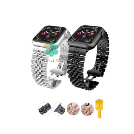 خرید بند فلزی ساعت اپل واچ Apple Watch 42/44mm مدل 5Rows
