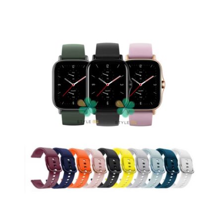 خرید بند ساعت آمازفیت Amazfit GTS 2e مدل سیلیکونی نرم