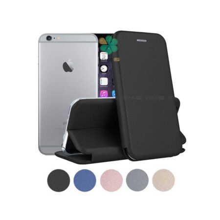 خرید کیف کلاسوری چرمی گوشی آیفون Apple iPhone 6 Plus / 6s Plus