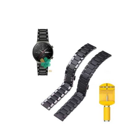 خرید بند فلزی ساعت هواوی Huawei Watch GT 2 Pro مدل 3Bead Carbon