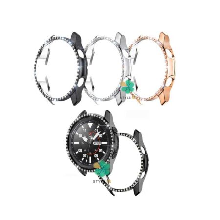 خرید کاور ساعت سامسونگ Samsung Galaxy Watch 3 45mm مدل نگین دار