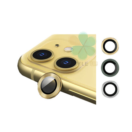 خرید گلس محافظ لنز دوربین گوشی اپل آیفون Apple iPhone 12 Mini مدل دور فلزی