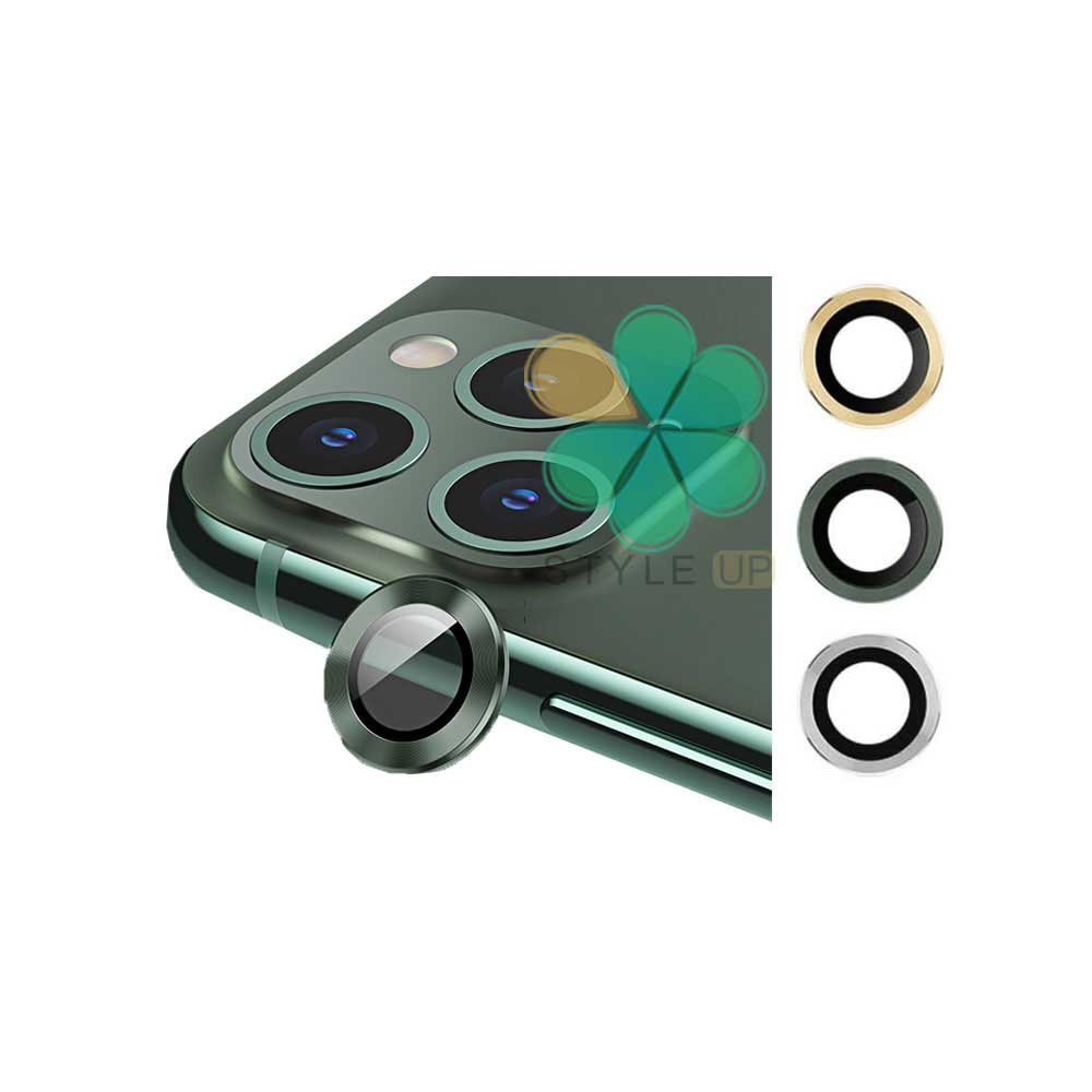 خرید گلس محافظ لنز دوربین گوشی اپل آیفون Apple iPhone 12 Pro مدل دور فلزی